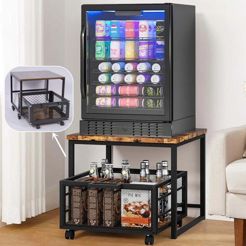 Fridge stand with storage - fridge,